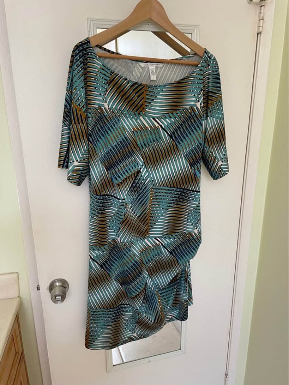 Diane von Furstenberg Silk Dress - size 14